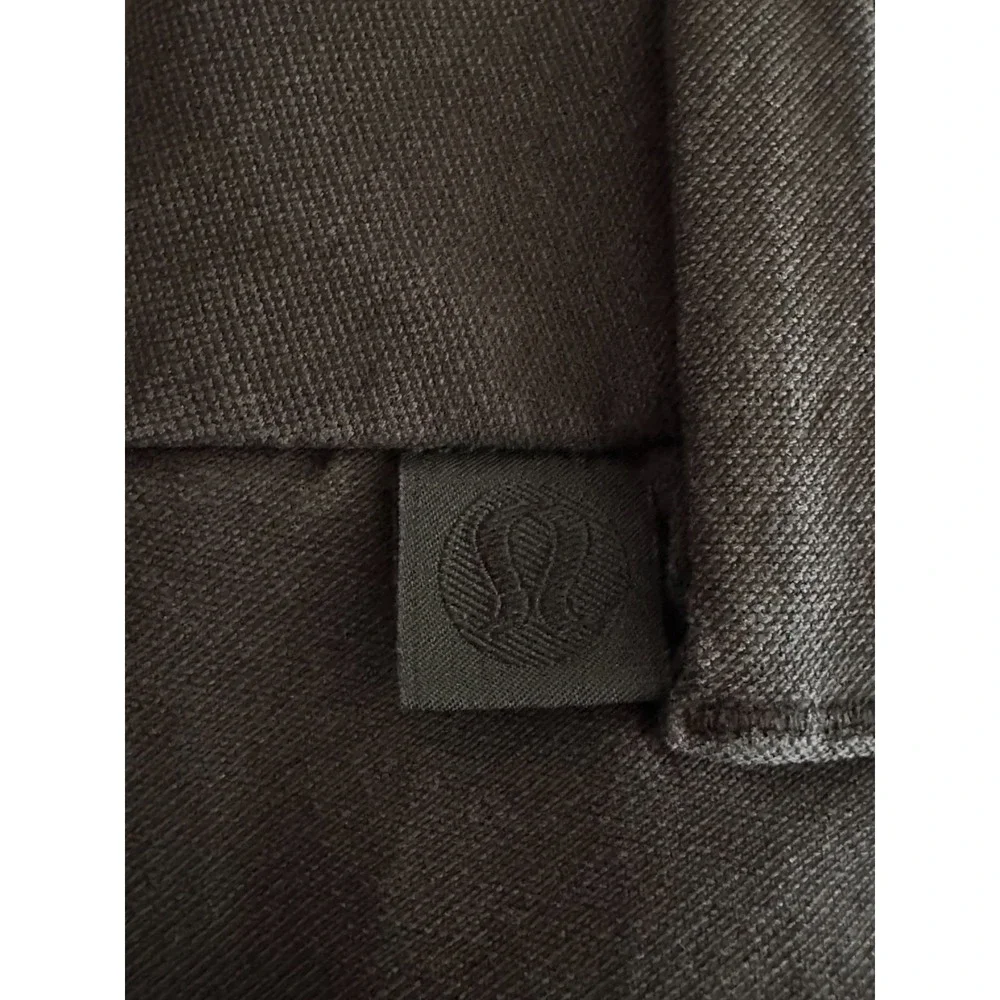 Lululemon ABC Slim Fit Trouser 34x31 Black VersaTwill Stretch Chino Pants M5AXAS
